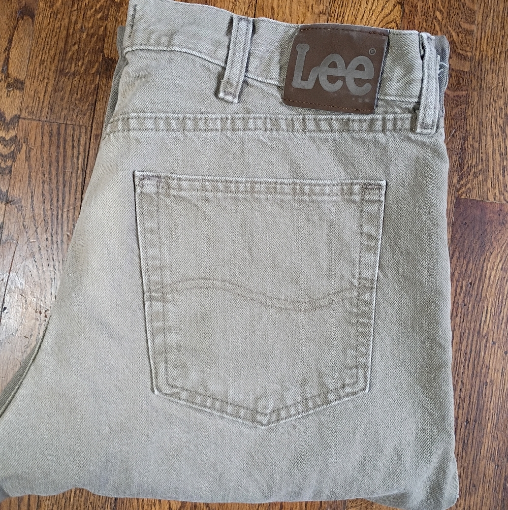 Lee Men's Classic Beige Jeans